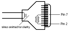 resistor in cable connector